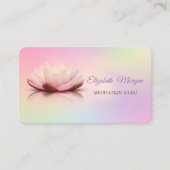 プロフェッショナルロータスホログラフィグラデーションアポイントメント 予約カード (正面)
