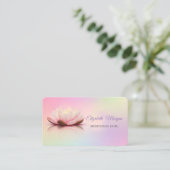 プロフェッショナルロータスホログラフィグラデーションアポイントメント 予約カード (スタンド正面)