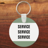 プロフェッショナルローンサービスキーチェーン キーホルダー (裏面)