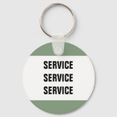 プロフェッショナルローンサービスキーチェーン キーホルダー (裏面)