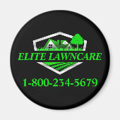 プロフェッショナルローンサー気にビス マグネット (正面)