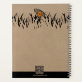 プロフェッショナルローンシルエットバタフライアポイントメント プランナー手帳 (裏面)