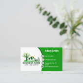 プロフェッショナルロ気にーングリーン&フレッシュヤードワーク 名刺 (スタンド正面)