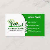 プロフェッショナルロ気にーングリーン&フレッシュヤードワーク 名刺 (正面)