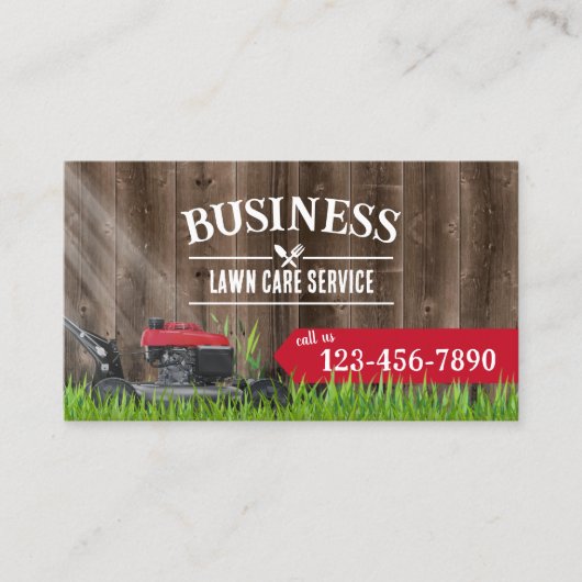 プロフェッショナルロ気にーン&造園ウッド 名刺 (正面)