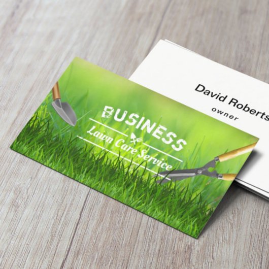 プロフェッショナルロ気にーン&造園グリーングラスB 名刺
