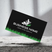 プロフェッショナルロ気にーン&造園サービスブラック 名刺