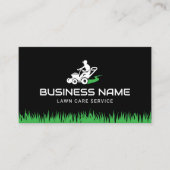 プロフェッショナルロ気にーン&造園サービスブラック 名刺 (正面)