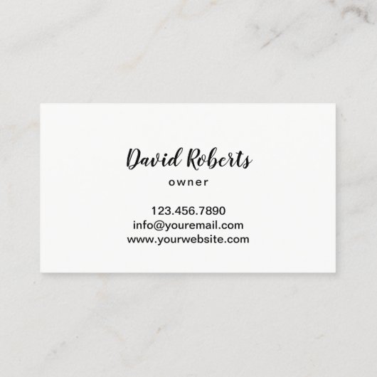 プロフェッショナルロ気にーン&造園シャルボード 名刺 (裏面)