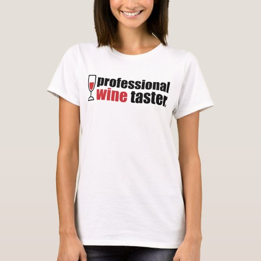 プロフェッショナルワインタスター Tシャツ (正面)