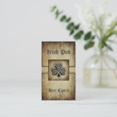 プロフェッショナルヴィンテージグランジアイリッシュラッキーシャムロック 名刺 (スタンド正面)