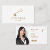 プロフェッショナルヴィンテージ実在不動産仲介業者エステート写真部 名刺 (正面/裏面)