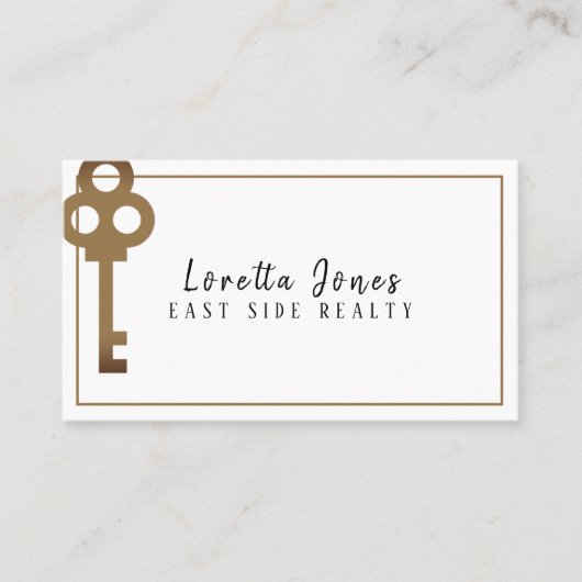 プロフェッショナル不動産仲介業者リアル名刺 名刺 (正面)