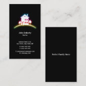 プロフェッショナル不動産仲介業者 |パーフェクトファミリーホーム 名刺 (正面/裏面)