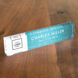 プロフェッショナル事業ロゴ机用ネームプレート デスクネームプレート