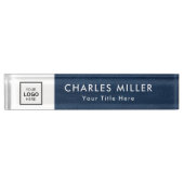 プロフェッショナル事業ロゴ机用ネームプレート デスクネームプレート (正面)