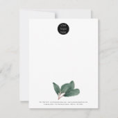 プロフェッショナル事業会社ロゴユーカリ ノートカード (正面)