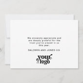 プロフェッショナル事業会社ロゴ金ゴールドネイビーブルー シーズンカード (裏面)