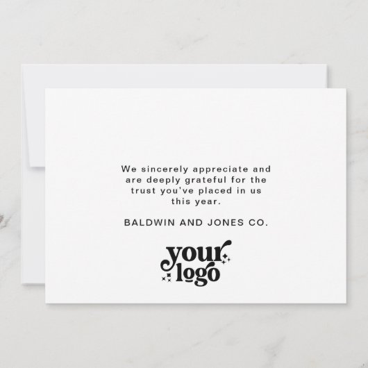 プロフェッショナル事業会社ロゴ金ゴールドネイビーブルー シーズンカード (裏面)