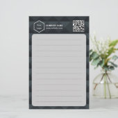 プロフェッショナル事業会社企業の 便箋 (スタンド正面)