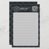 プロフェッショナル事業会社企業の 便箋 (正面/裏面)