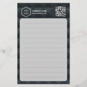 プロフェッショナル事業会社企業の 便箋 (正面)