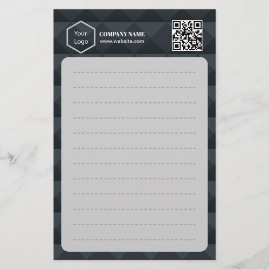 プロフェッショナル事業会社企業の 便箋 (正面)