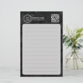 プロフェッショナル事業会社企業の 便箋 (スタンド正面)