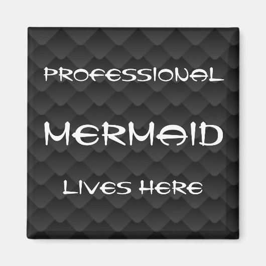 プロフェッショナル人魚ここに磁石を住む マグネット (正面)