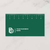 プロフェッショナル付き名刺（単位センチメートル） 名刺 (正面)