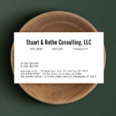 プロフェッショナル企業のコンサルタントグループ 名刺