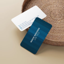 プロフェッショナル企業のシンプルエレガント 名刺