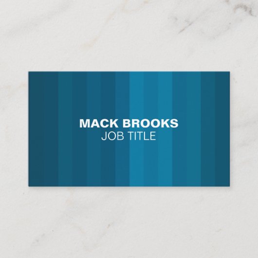 プロフェッショナル企業のシンプルエレガント 名刺 (正面)