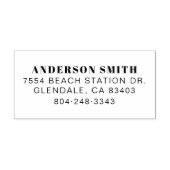 プロフェッショナル企業の公証人オフィスマネージャー ラバースタンプ (インプリント)