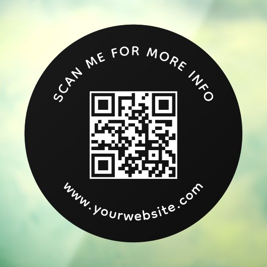 プロフェッショナル企業QRコード 詳細はスキャンしてね ウィンドウサイン (シート3)