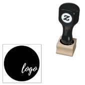 プロフェッショナル会社のロゴを追加する ラバースタンプ (押印)