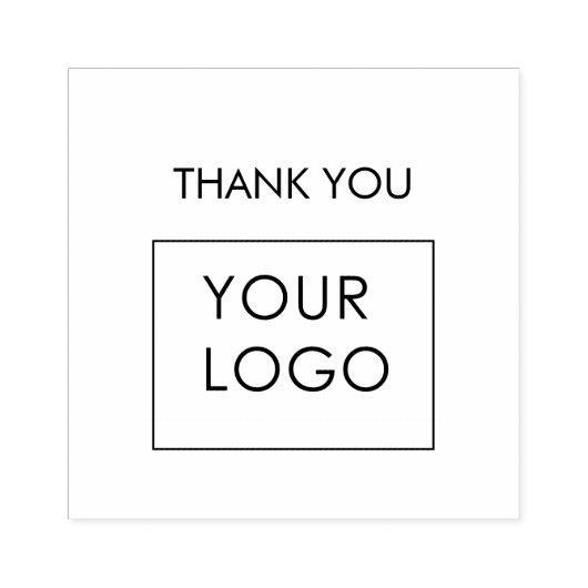 プロフェッショナル会社のロゴサンキュー ラバースタンプ (インプリント)