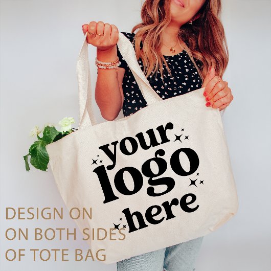 プロフェッショナル会社のロゴパーソナライズされた ラージトートバッグ