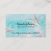 プロフェッショナル会社のロゴ写真ビーチ 名刺 (正面)