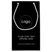 プロフェッショナル会社のロ企業のゴ スモールペーパーバッグ (裏面)