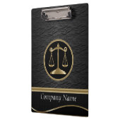 プロフェッショナル会社スタイル |弁護士 | DIY文字 クリップボード (左)