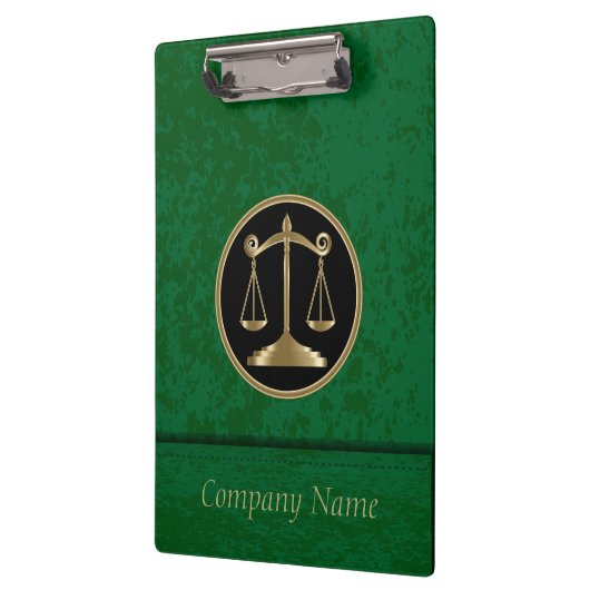 プロフェッショナル会社スタイル |弁護士 | DIY文字 クリップボード (左)