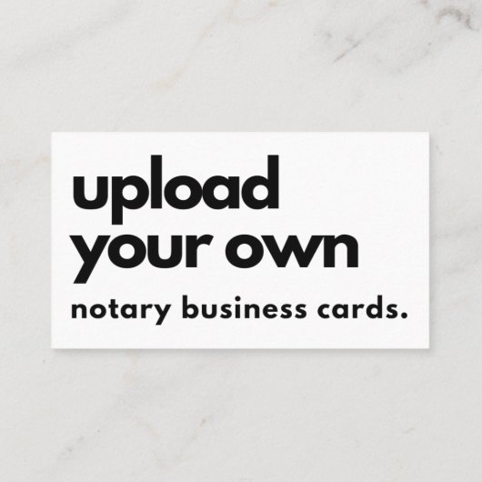 プロフェッショナル会社テンプレート公証人 名刺 (裏面)