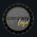 プロフェッショナル会社ブランドビジネスロゴテンプレート ダーツボード<br><div class="desc">プロフェッショナルテンプレートを作成する独自のカスタムビジネスロゴブランドデザイン。このテンプレートデザインには、独自のロゴを置き換えて配置できる円形のプレースホルダ会社のロゴが付いている。</div>