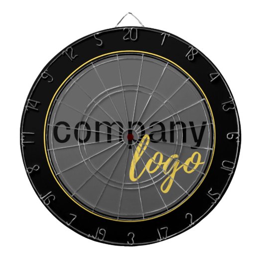 プロフェッショナル会社ブランドビジネスロゴテンプレート ダーツボード (正面)