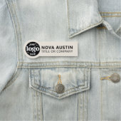 プロフェッショナル会社ロゴ従業員の磁気またはピン 名札 (インサイチュ)