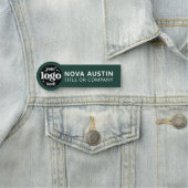 プロフェッショナル会社ロゴ従業員の磁気またはピン 名札 (インサイチュ)