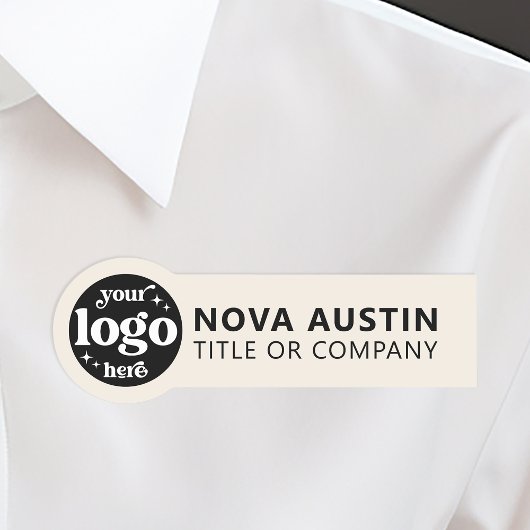 プロフェッショナル会社ロゴ従業員の磁気またはピン 名札