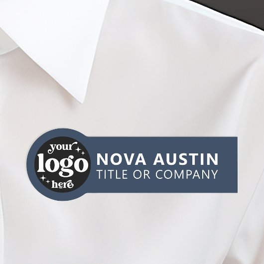 プロフェッショナル会社ロゴ従業員の磁気またはピン 名札