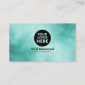 プロフェッショナル会社ロゴQRコード名刺 名刺 (裏面)